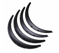 Car wheel arch 4Pcs 2 Size Universal Flexible Car Mudguards Mud Splash Guards Flaps Flares Extra Wide Body Wheel Arches Car Wheel Fender