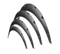 Car Wheel Arch Fender Flares Mudguard Mud Splash Guard Extra Wide Body Kit Wheel Arches 4Pcs Universal