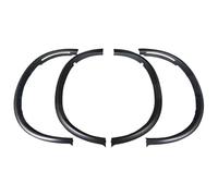 Car Wheel Arch For BMW X6 F16 F86 X6M 2015-2018 Car Wheel Eyebrow Body Kits Wheel Arches Eyebrow Fender Mudguards Wheel Fender Flares(Black)