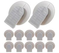 Car Wheel Arch Trim Clips Plastic Fasteners 20pcs for Vehicle | Universal Fit, Secure Fastening, Easy Installation, Front Rear Moulding Use, Compatible with R50 R52 R56
