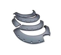 Car Wheel Arches Car Fender Flares Arch Wheel Eyebrow Protector Mudguard Sticker For N&issan For Navara Wheel Brow Fenders