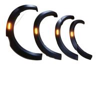 Car Wheel Arches Exterior Auto Parts Fender Flare Running Board Side Bar For F&ord For Ranger T7 T8 Xl Xlt For Wildtrack Led 4 Door Fenders 2015-2021 QAQMHVCVB(LED T7 T8)