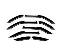 Car Wheel Arches For Toyota For Land Cruiser 250 For Prado LC250 2024 2025 ABS Car Fender Flare Strip Wheel Eyebrow Protector Wheel-arch Trim Styling QAQMHVCVB(Style C)