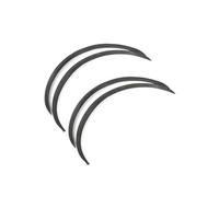 Car Wheel Arches Wheel Eyebrow Mudguard Fender Flares Mudflaps With Stickers 29''For Toyota For Camry For 4Runner For Corolla For Highlander For Prius Sienna For Yaris Wheel Brow Fenders(Carbon Fiber