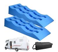 Car Wheel Blocks 2 Pcs Wheel Chocks for Motorhome 3 Steps