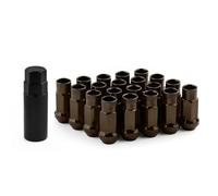 car Wheel Bolt 20pcs Universal Steel Racing Lug Nut Steel Extended Open End Wheel Lug Nuts Wheel Hub Tyre Screw Bolt M12X1.5/1.25 RS-LN031(3,M12x1.5)