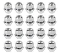 car Wheel Bolt Compatible With 20Pcs Wheel Nuts Wheels M12x1.5 19mm Hex Wheel Nuts 60 Degree Taper Steel Plated Nuts Replacement OE 1678260