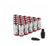 car Wheel Bolt Compatible With Concealed Heptagon Formula Steel Wheels Lock Lug Nuts Acorn Rim M12x1.5 20Pcs