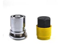 car Wheel Bolt Compatible With For Land For Cruiser 100 105 Car Steel Wheel Rim Locking Wheel Lug Wheel Nuts M14x1.5 4pcs