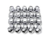 car Wheel Bolt Compatible With For Mustang 2015-2024 20pcs Wheel Bolts Nuts Studs M14x1.50, 13/16" Hex 21mm,37mm Tall Lug Nuts