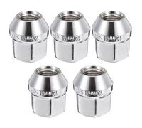 car wheel bolt lug nut Compatible With For Cougar 1998-2001 For Fiesta 1989-2008 For Focus 1998-2004 5pcs M12x1.5 19mm Nut Open Wheel Accessories