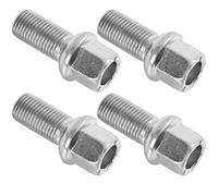 Car Wheel Bolts Compatible With A4 B5 B6 B7 B8 B9 1997-2018 For A6 C4 C5 C6 1998-2010 Car Wheel Bolts Lug Nuts WHT002437 431601139A M14x1.5 28mm
