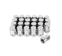 Car Wheel Bolts Compatible With Chevy For Trailblazer 2002-2019 35m Hex 19mm M12x1.5，M14x1.5，12x1.25，1/2-20 Car Wheel Lug Nuts Bulge Acorn Cone