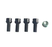 Car Wheel Bolts Compatible with VW for BORA 1998 1999 2000 2001 2002 2003 2004 2005 for FOX 2005-2011 M14*1.5 Lock Wheel Bolts Tip Screws + Wrench