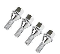Car Wheel Bolts Nuts Compatible With Jeep For Compass 2018-2024 4Pcs Car Wheel Lug Bolts M12× 1.25 28mm Wheel Hub Tyre Screw Bolt 6509933AA 6511051AA 611-005