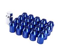 Car Wheel Bolts Nuts Compatible With Mazda For MX-5 CX-3 CX-8 CX-9 CX-5 20pcs M12x1.5 Wheel Lug Nuts Bolts 35mm Closed End Tire Lug Nuts(Blue)