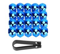 Car Wheel Bolts Nuts Compatible With Volvo For S40 S60 S80 XC60 XC90 V70 S80L V6 V40 V50 850 C30 V60 S70 940 Xc70 20 Pcs 17mm 19mm 21mm Car Tyre Wheel Hub Covers(1,17mmm)