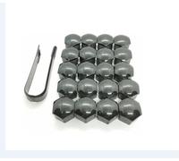 Car Wheel Bolts Nuts Compatible With Volvo For S40 S60 S80 XC60 XC90 V70 S80L V6 V40 V50 850 C30 V60 S70 940 Xc70 20 Pcs 17mm 19mm 21mm Car Tyre Wheel Hub Covers(5,17mmm)