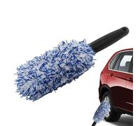 Car Wheel Brush,Soft Tyre Detailing Wheel Rim Scrub Brush | Tire Cleaning Tool, Multipurpose For Vehicles SUVs Cars Trucks Minivans Home Motorcycles