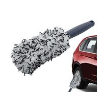 Car Wheel Brush - Soft Wheel Rim Scrub Brush Tyre Cleaner - Multipurpose Scrubber Tire Cleaning For Home Cars SUVs Minivans Motorcycles Vehicles