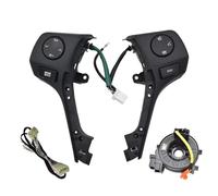 Car Wheel Buttons Compatible With Toyota For Corolla For E180 For RAV4 2014-2018 Buttons Phone Steering Wheel Audio Control Button Oem 84250-02560(Switch-wire-Cable)