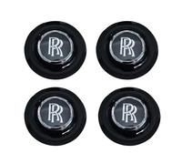 Car Wheel Center Caps Hubcaps for Rolls Royce Phantom Ghost Wraith Dawn Cullinan,Waterproof Car Hub Centre Caps,Anti Rust Wheel Hub Covers,Durable,A
