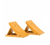 HEYNER® Wheel Chocks Loading Wedges Metal Wedge Folding Wedges 1 Pair (2 Pieces) Car Universal Roll Stop 347490