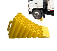 Car Wheel Chocks - Anti-Slip Tire Chock Car Stopper Secures Wheels | Car Parking Wheel Stoppers For SUVs, Campers, Travel Trailers, Trucks