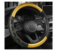 Car Wheel Cover Carbon Fiber Leather Car Steering Wheel Cover Auto Accessories For A1 8X A2 A3 A4 A5 A6 For Avant Wheel Cover(1)