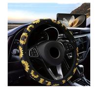 Car Wheel Cover Creative Sunflower Flower Car Steering Wheel Cover Four Seasons Universal Car Supplies Handlebar Cover No Inner Ring