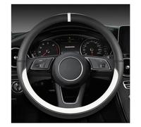 Car Wheel Cover For A1 8X A2 A3 A4 A5 A6 For Avant O Shape D Shape Microfiber Leather Car Steering Wheel Cover Auto Accessories Wheel Cover(Black O Shape)