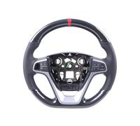 Car Wheel Cover For Buick For Excelle 2004 2005 2006 2007 2008 2009 2010 Car Steering Wheel Cover Carbon Steering Wheel Covers(A Black thread)