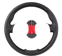 Car Wheel Cover For Citroen For Triumph C4 2005 2006-2010 DIY Customized Car Steering Wheel Cover Steering Wheel Covers(Red)