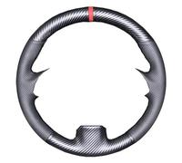 Car Wheel Cover For For Cayenne For Macan For Panamera For 911 For 996 For 997 For 959 Custom Carbon Fiber Car Steering Wheel Cover Steering Wheel Covers(Carbon Black thread)