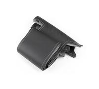 Car Wheel Cover For For Focus 3 2012 For C-MAX 2011 For KUGA For Escape 2013-2016 Steering Wheel Hand-stitched Leather Cover(Gray line)