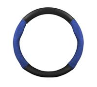 Car Wheel cover For Seat For Cupra For Leon Mk3 Mk2 5f For Ibiza 6j 6l For Ateca FR For Formentor 38cm Leather D Type 38cm Car Steering Wheel Cover Auto Steering Wheel Protector(O Leather Blue)
