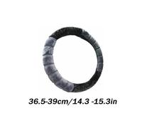 Car Wheel Cover For Women's Car Accessories Cute Cartoon Ear Steering Wheel Cover Warm Cozy 15 Inch Universal Protector(Red)