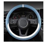 Car Wheel Cover Microfiber Leather Car Steering Wheel Cover For A1 8X A2 A3 A4 A5 A6 For Avant Auto Interior Accessories Wheel Cover(Blue)