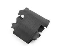 Car Wheel Cover Protector For Benz For Viano For W639 2003-2010 Car Inner Steering Wheel Suede Cover Trim(1.2mm Black)