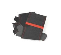 Car Wheel Cover Protector For Benz For Viano For W639 2003-2010 Car Inner Steering Wheel Suede Cover Trim(No hole red bar)