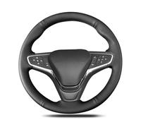 Car Wheel Cover Protector For Chevrolet For Malibu XL For Equinox 2015-2019 Steering Wheel Braid Anti-Slip Car Steering Wheel Cover(Yellow Thread)