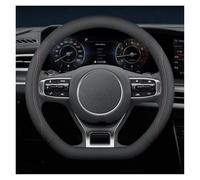 Car Wheel Cover Protector For Kia For Niro For Sorento For Picanto For Seltos For Carnival For K5 For Ceed Leather Car Steering Wheel Cover(D typeTwo line B)