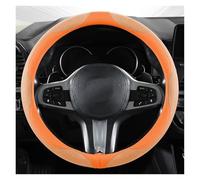 Car Wheel Cover Protector Universal 15 InchBreathable Mesh Ice Silk Steering Wheel Cover Warm In Winter And Cool In Summe Steering Wheel Cover(Orange)
