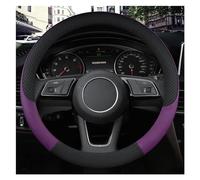 Car Wheel Cover PU Leather Car Steering Wheel Cover Auto Interior Accessories For A1 8X A2 A3 A4 A5 A6 For Avant Wheel Cover(Purple)