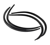 Car Wheel Eyebrow Anti-scratch Strip Sticker Mud Flaps Guard Trim Universal Car Truck Body Fender Flare Rubber Wheel Arches Eyebrow Lip(Carbon Fiber)