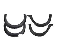 Car Wheel Eyebrow For F&ord For Ranger 2012 2013 2014 T6 For Double Cabin Pocket Riveted Nut Offroad Mudguards Fender Flares Wheel Arch