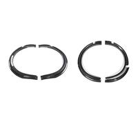 Car Wheel Eyebrow For Model Y 2021-2023 10 Pcs/Set Car Wide Bodykit Fender Flares Arch Wheel Eyebrow Lip Protector Trims(Carbon fiber pattern)