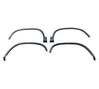 Car Wheel Eyebrow For VW For Tiguan 2009-2016 Fender Flares Decorative Strip Board Wheel Arches 4Pcs Car Eyebrow Mouldings