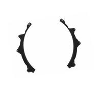 Car Wheel Eyebrows Guards For 5 Series G30 G38 2017+ Rear Wheel Arches Fender Flares Mudguards Trims