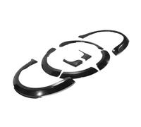 Car Wheel Fender For BMW For Mini For Countryman For JCW R60 2010-2016 Modified Resin Side Protector Mudguard Carbon Fiber Wheel Eyebrow Fender Arch Car Wheel Arch Arches(Resin)